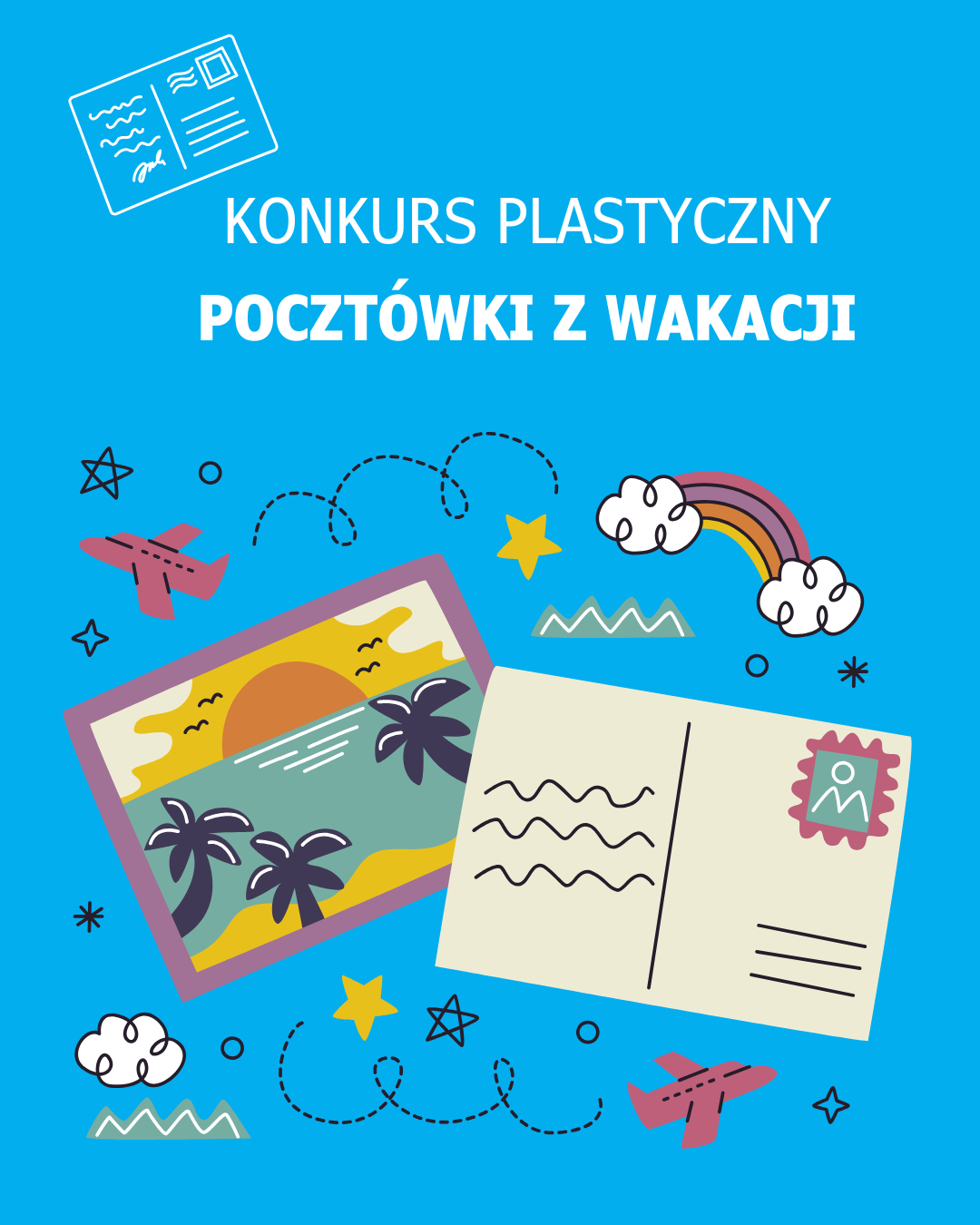 Konkurs „Pocztówki z wakacji”